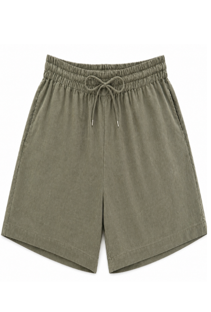 Short LUNA Olive - YOGA SPIRIT