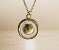 Mother-of-Pearl Seed Necklace