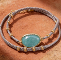 Bracelet lien Colombien Fleur