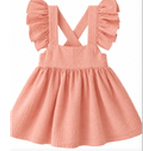 MARGOT Kids' Dress – Salmon