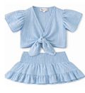 Tomy Top & Anaïs Skirt Set / TURQUOISE