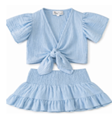Tomy Top & Anaïs Skirt Set / TURQUOISE