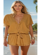 BACO Cotton Gauze Playsuit