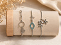 Charms bracelet classic silver