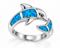DOLPHIN RING Blue
