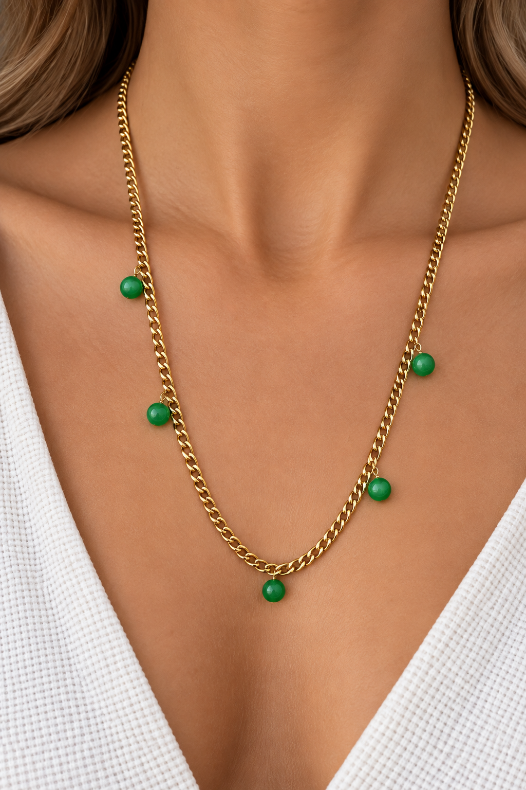 Collier chaîne – modèles variés