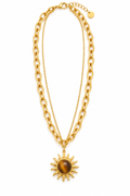 Collier soleil œil de tigre