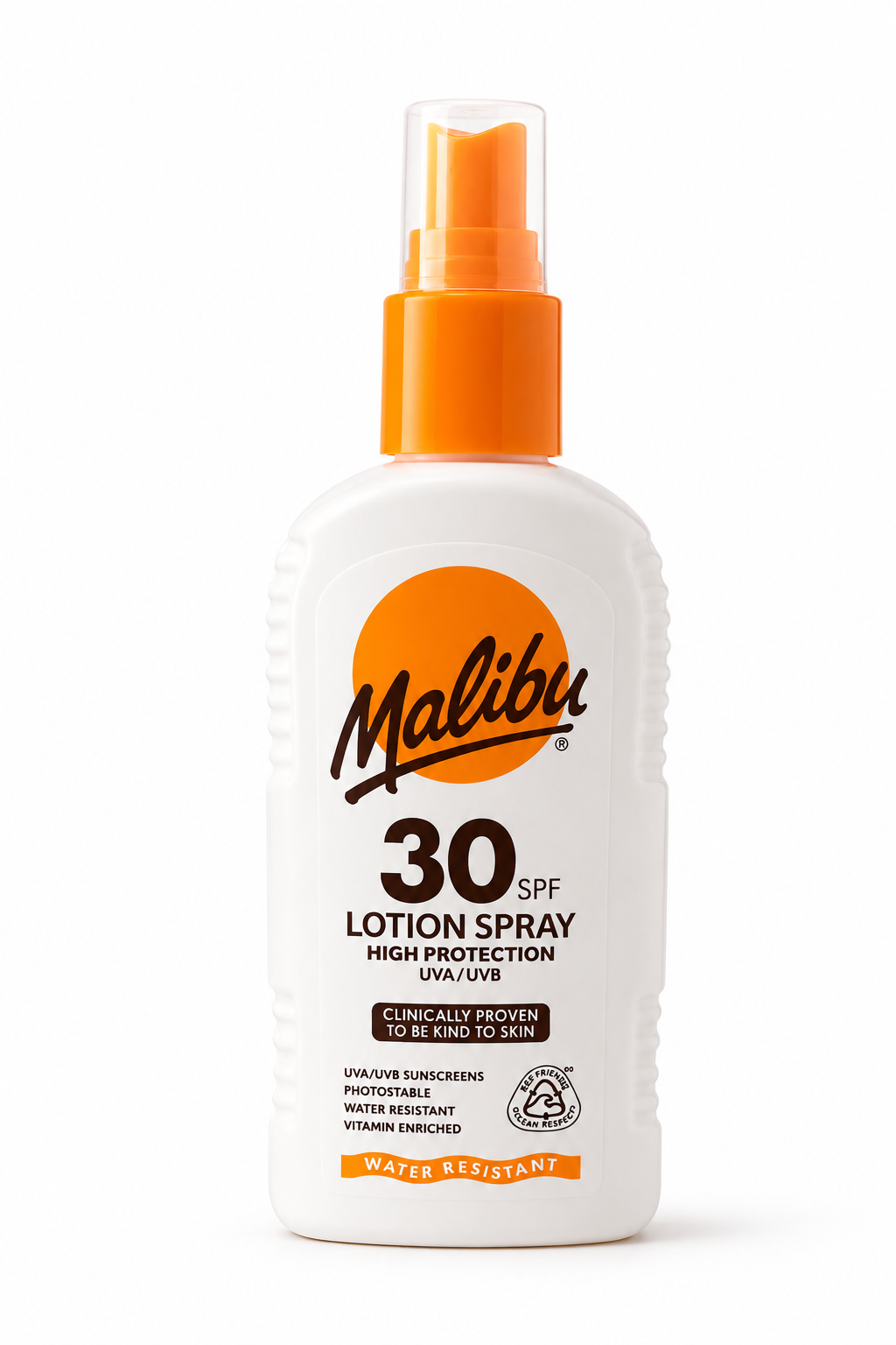 Lotion solaire spray 30 (200 ml) Malibu - YOGA SPIRIT