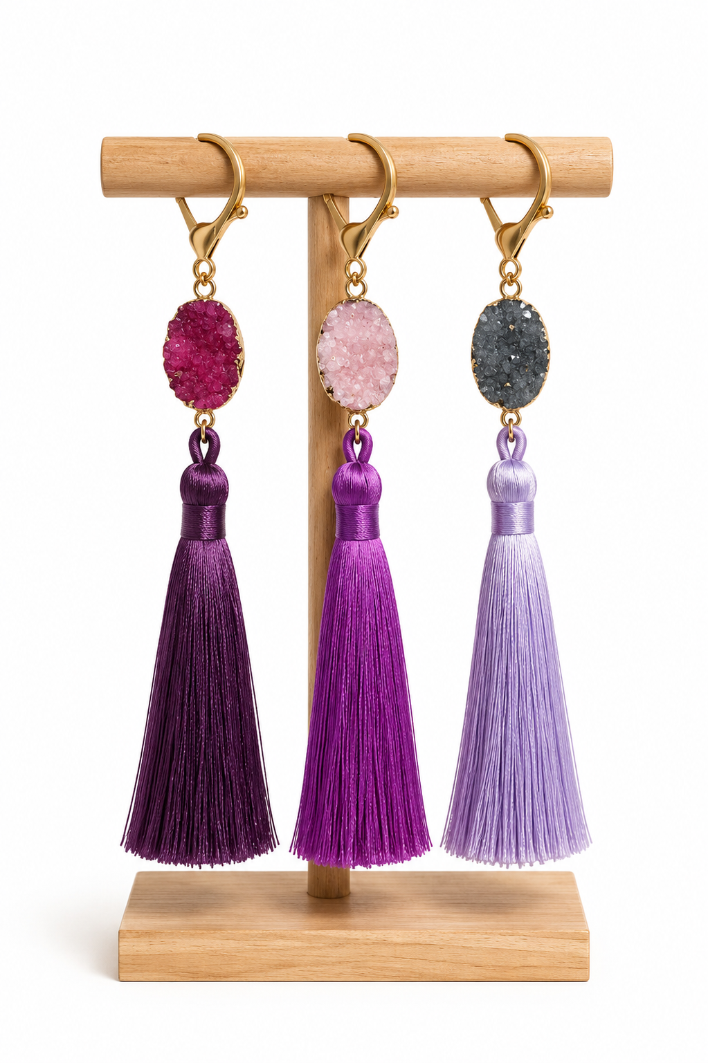 Ceramic keyring (KCSHELL) - YOGA SPIRIT