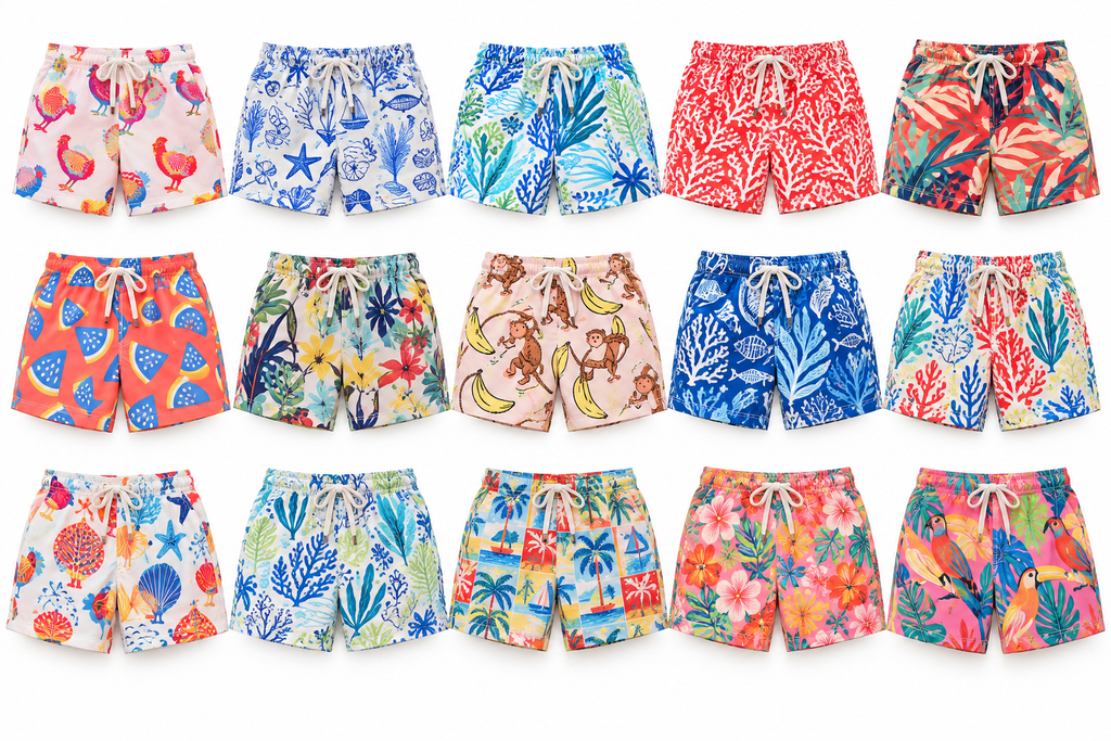 Short de bain homme