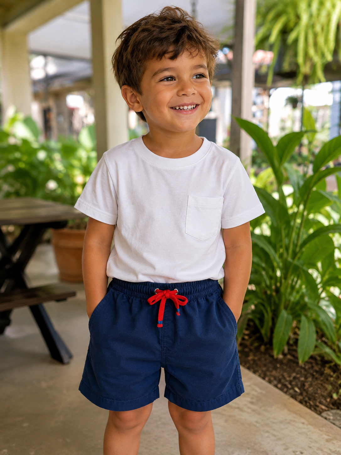 Short de bain enfant AIR POOLSCAPE