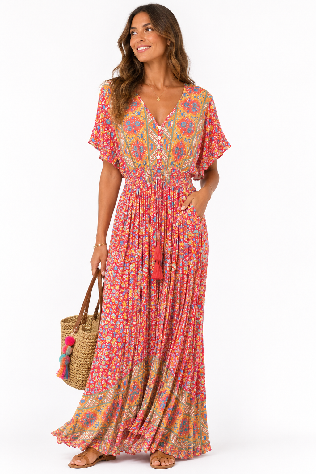 Robe boutonnée