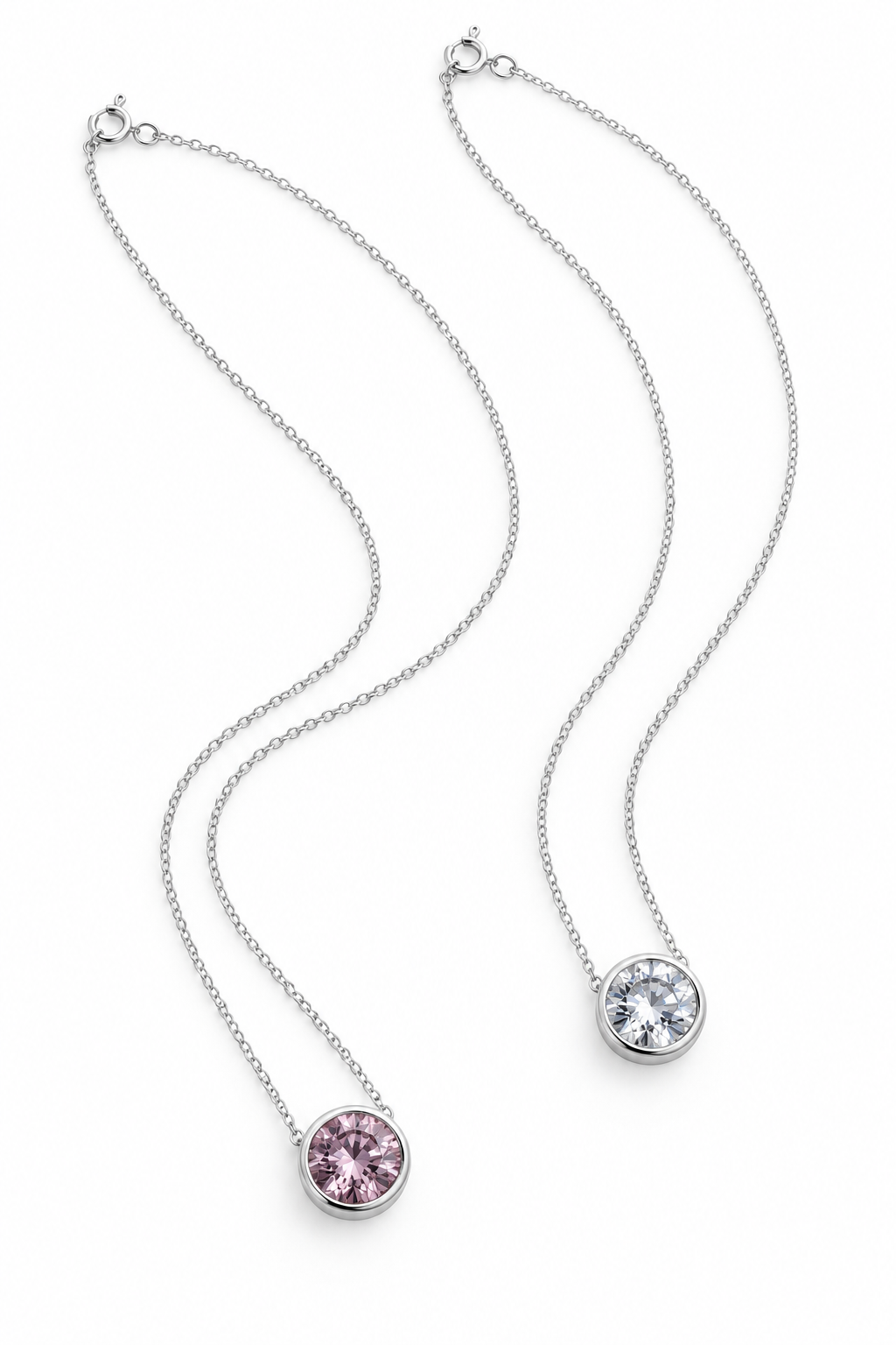 White / Pink Pendant