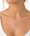 Blue Topaz Pendant (Small)