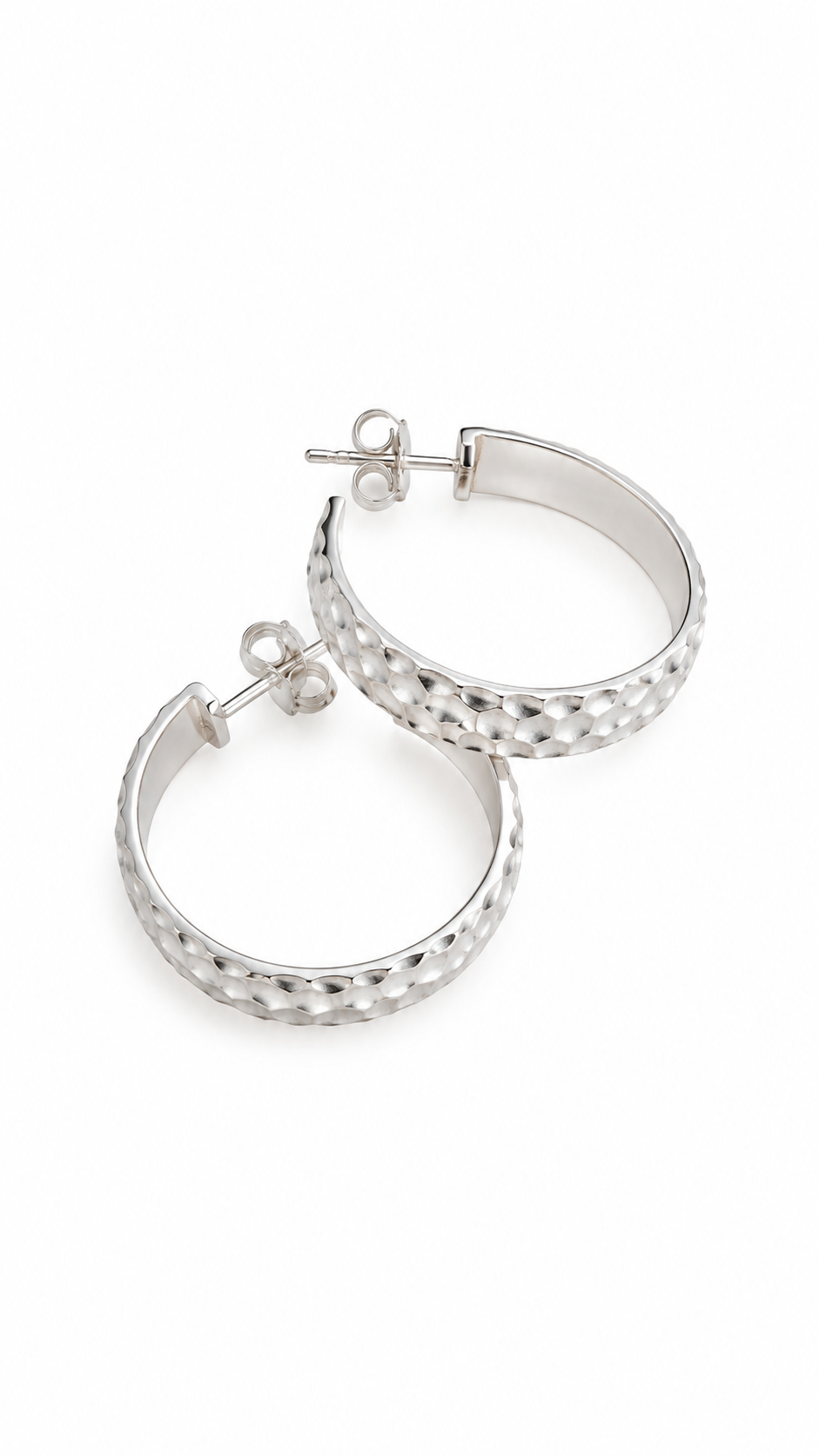 Boucles d’oreilles zea 2521 – argent / argent oxydé