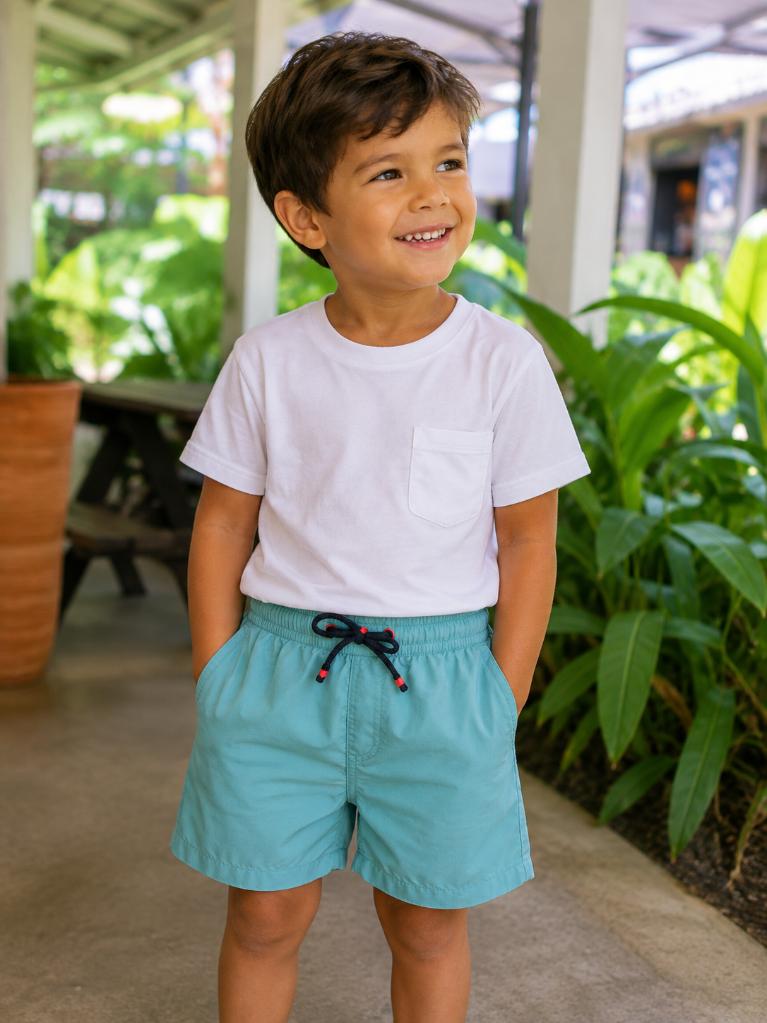 Short de bain enfant AIR POOLSCAPE
