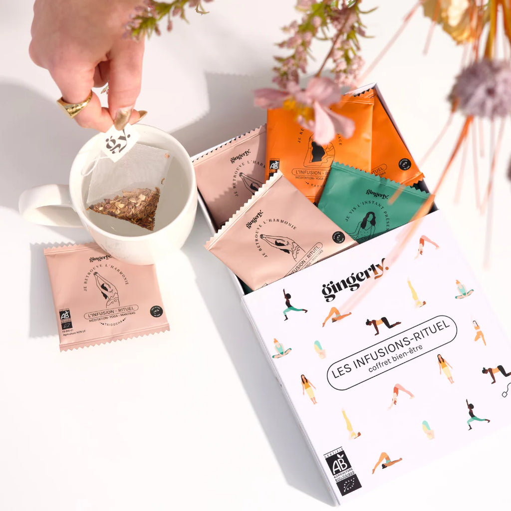 Coffret Infusion _ Rituel Anti-Stress Bio & Bien-Être - YOGA SPIRIT