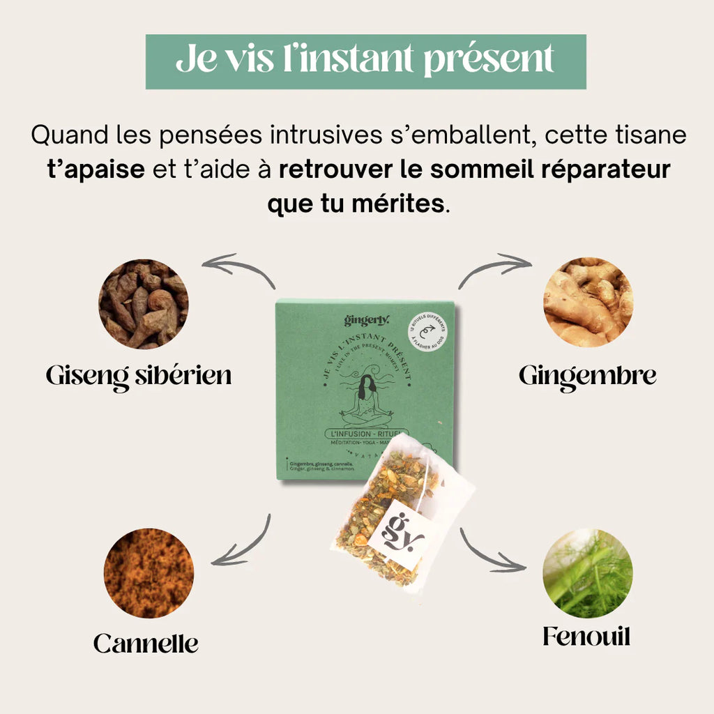 Coffret Infusion _ Rituel Anti-Stress Bio & Bien-Être - YOGA SPIRIT