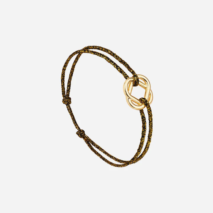 Bracelet Trèfle 15mm _ Plaqué OR - YOGA SPIRIT