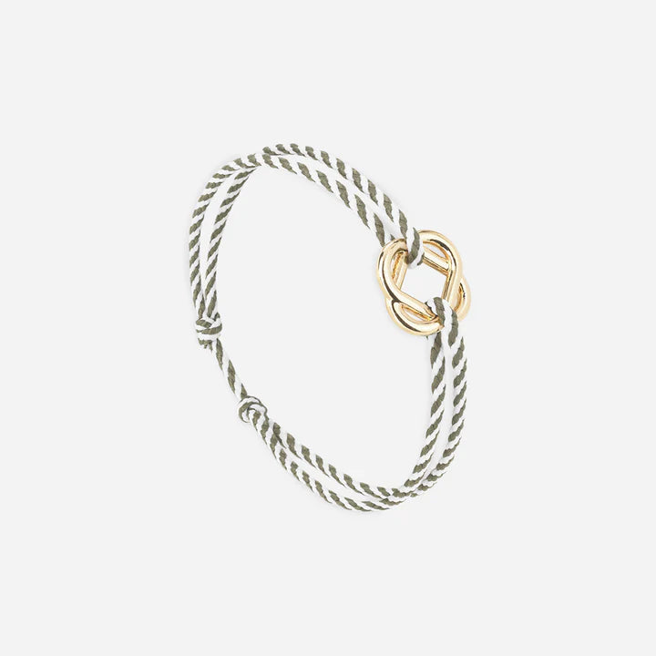 Bracelet Trèfle 15mm _ Plaqué OR - YOGA SPIRIT
