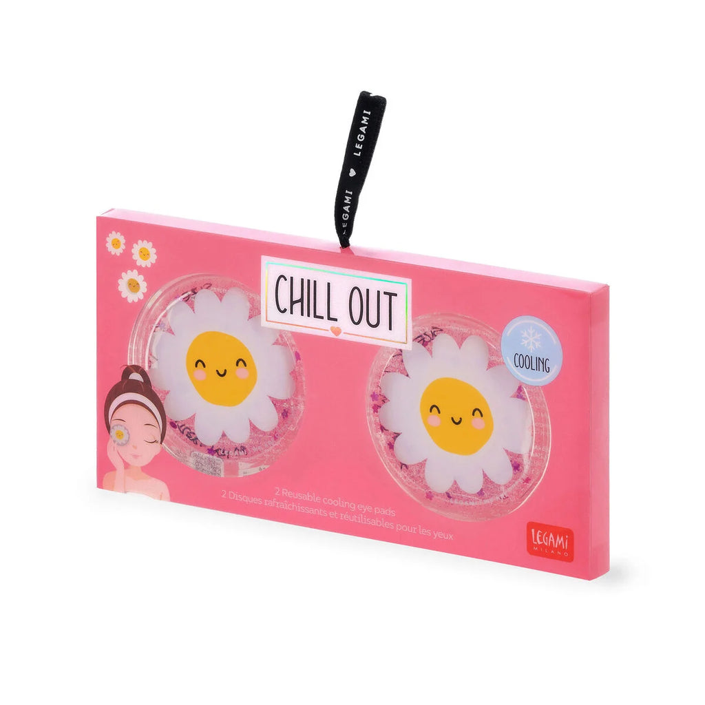 Disques Rafraîchissants et Réutilisables pour les Yeux Daisy - Chill Out - YOGA SPIRIT