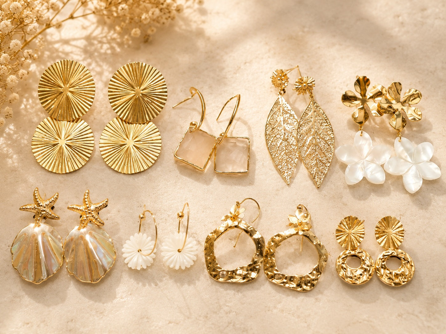 Earring double