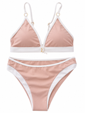 Sandy bikini set blush pink/white