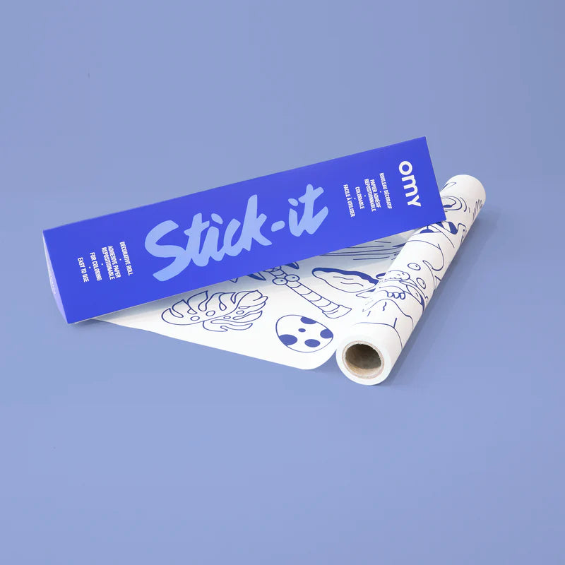 Stick-it, le coloriage de 5 mètres à dérouler - YOGA SPIRIT