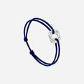 Bracelet Trèfle 15mm _ Plaqué Argent - YOGA SPIRIT