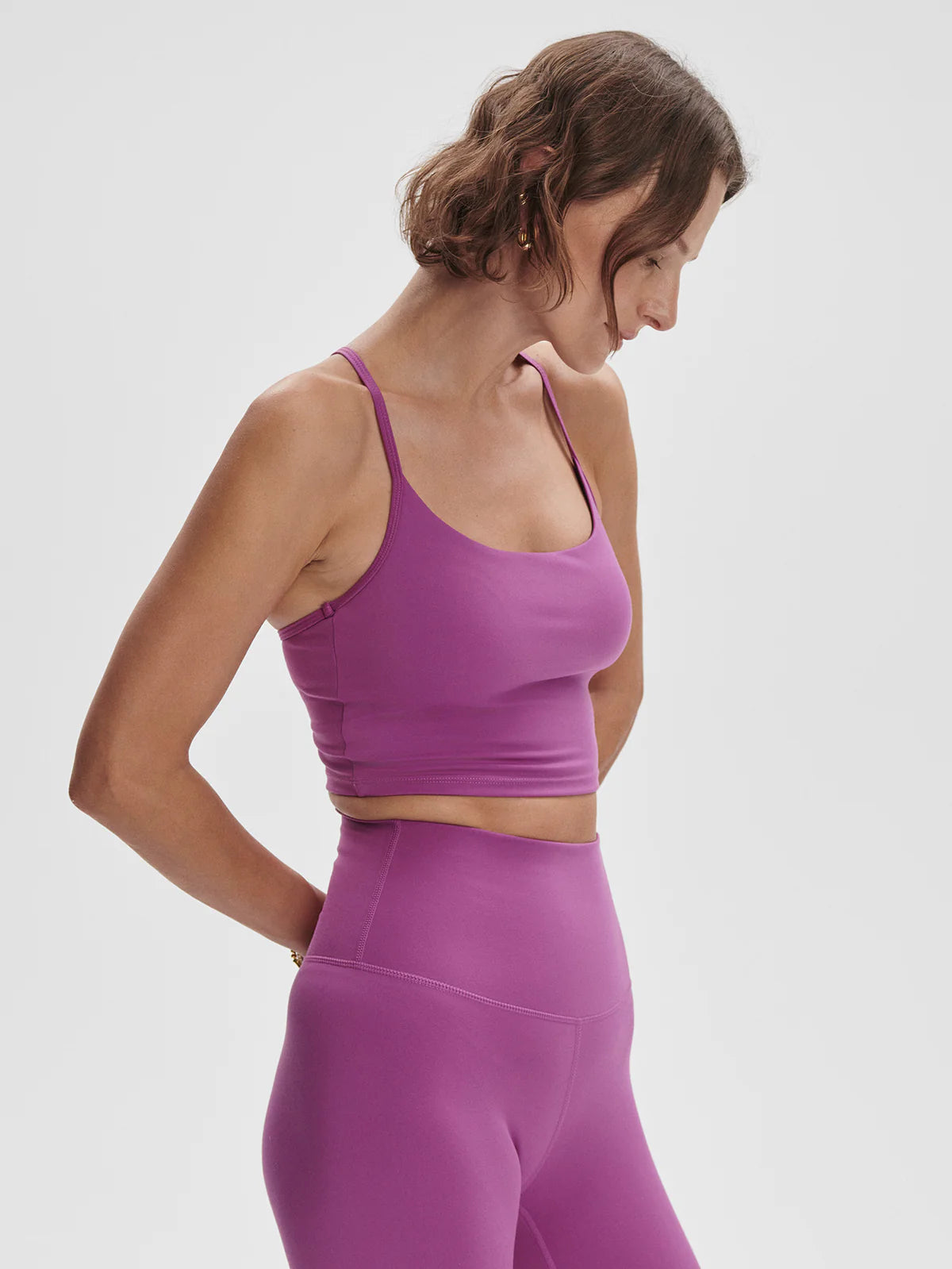 Brassière de yoga GAÏA fushia, le confort ultime - YOGA SPIRIT
