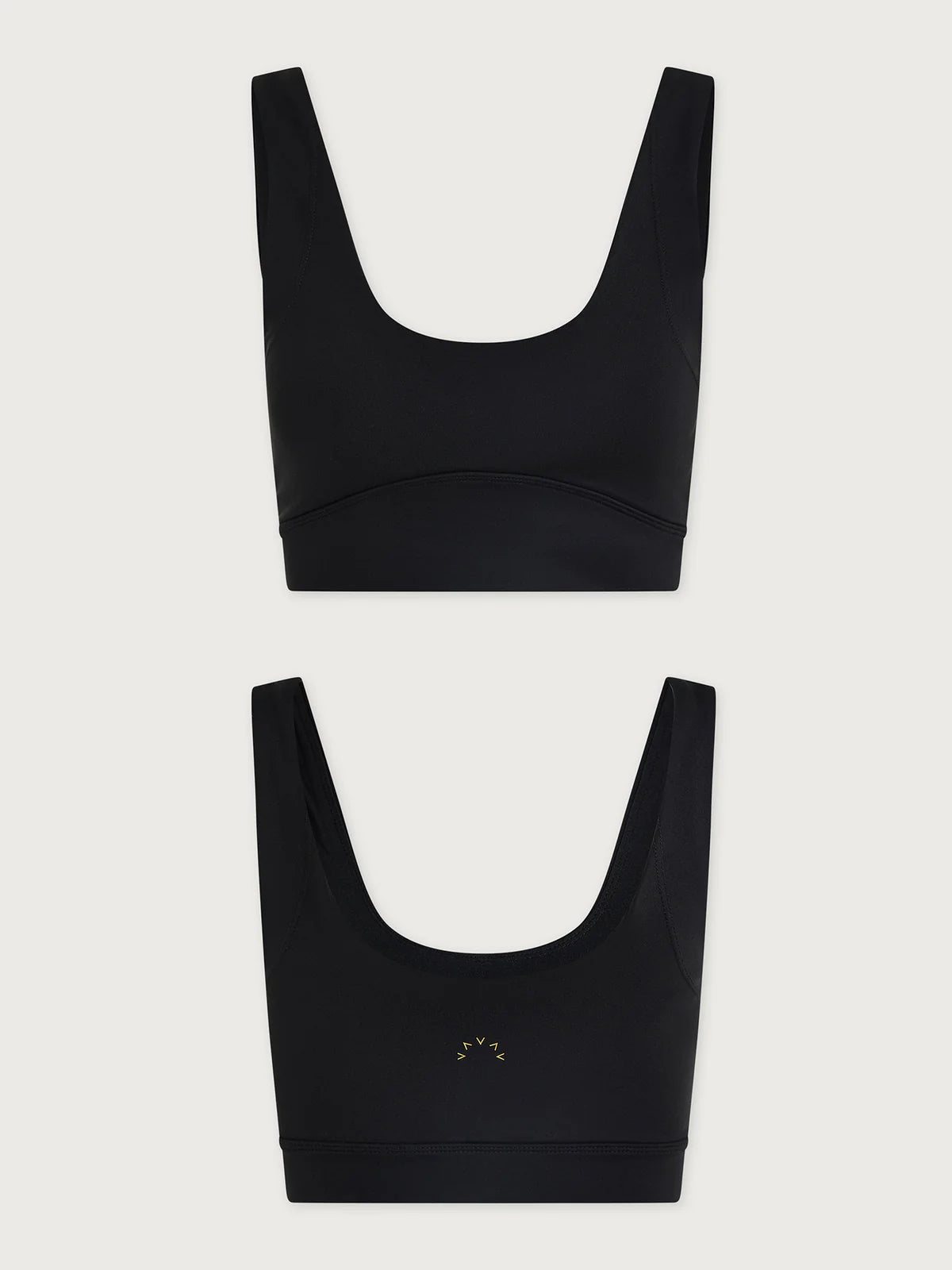 Brassière de yoga GAÏA noire pour un soutien optimal - YOGA SPIRIT