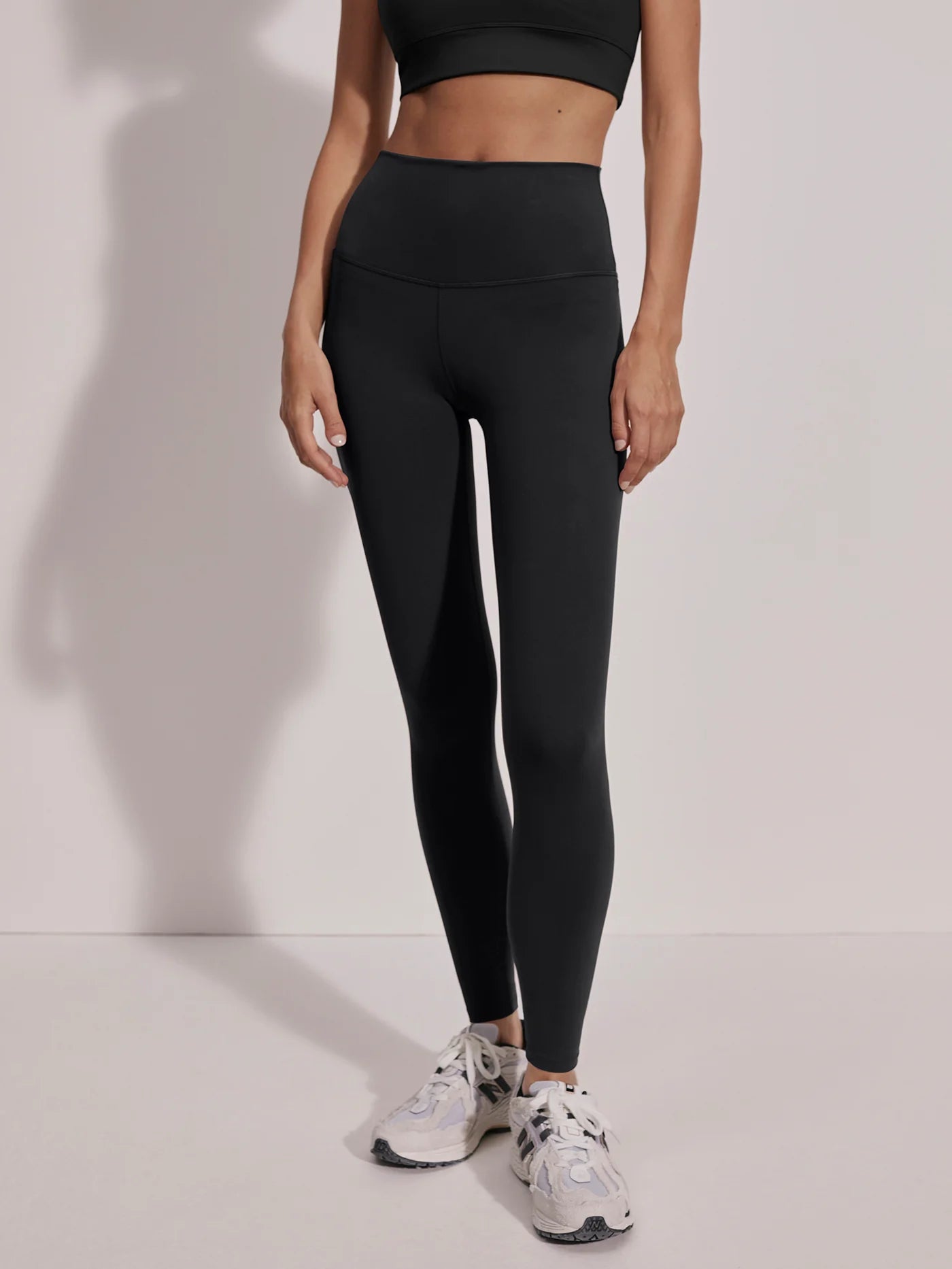 Legging de yoga GAÏA noir, le confort seconde peau - YOGA SPIRIT