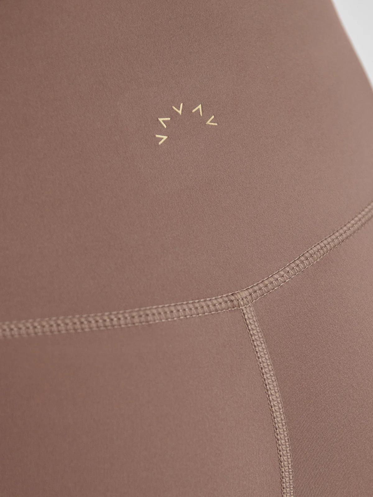 Legging de yoga GAÏA taupe – taille haute et douceur naturelle - YOGA SPIRIT