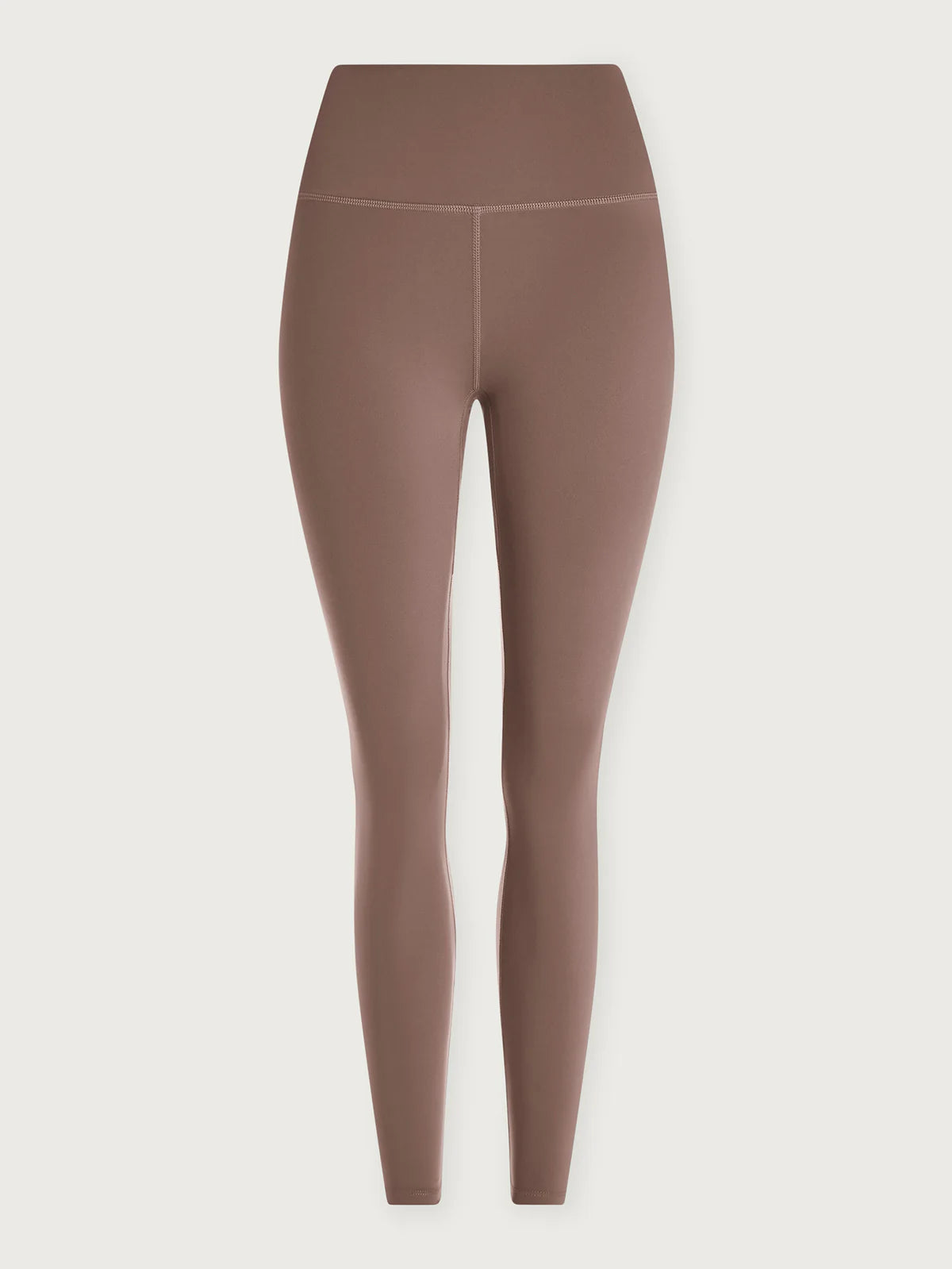 Legging de yoga GAÏA taupe – taille haute et douceur naturelle - YOGA SPIRIT