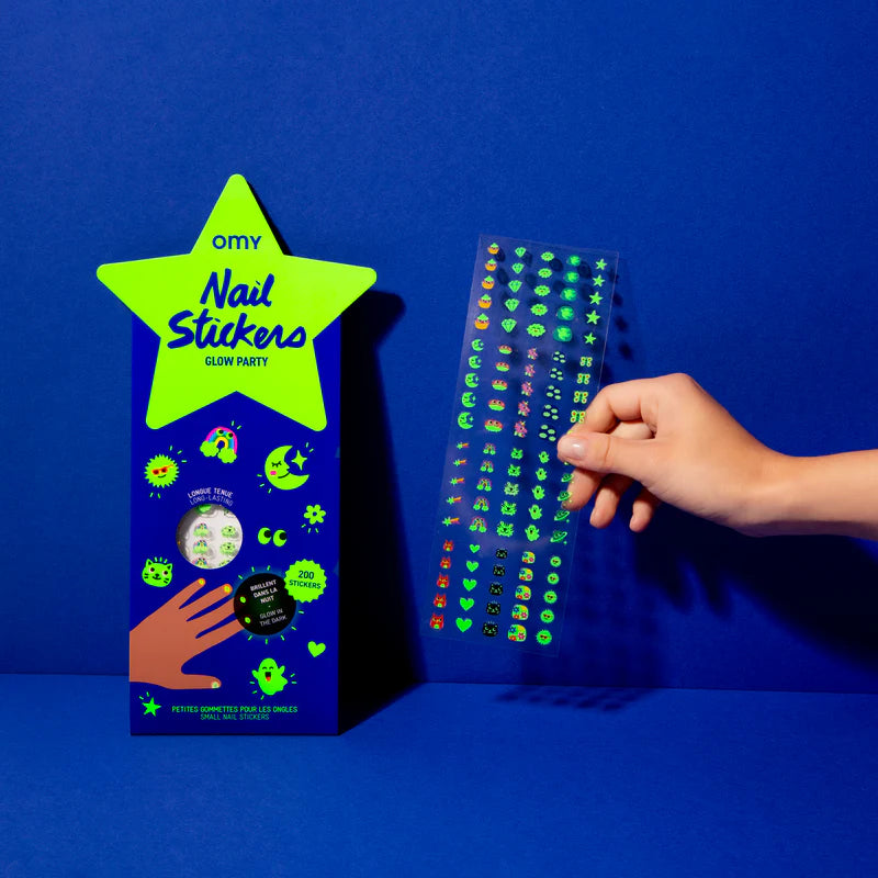 Stickers pour ongles enfants - YOGA SPIRIT