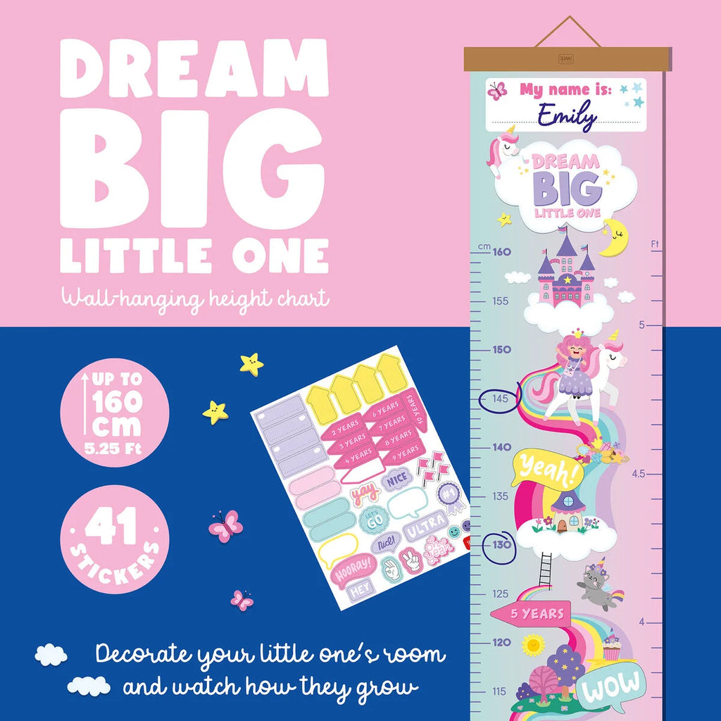 Toise murale enfant – Dream Big Little One - YOGA SPIRIT