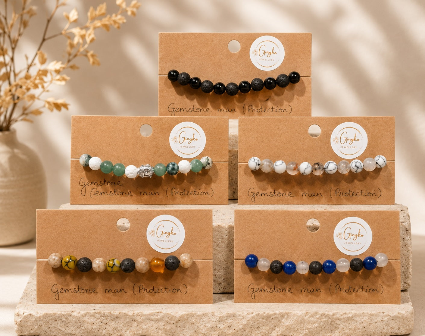 Gemstones man 8mm