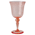 Verre de vin en acrylique Peche - YOGA SPIRIT
