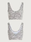 Brassière de yoga MOVE KELLAM distorted - fluidité et légèreté - YOGA SPIRIT