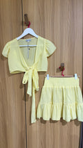 Ensemble Top Tomy et jupe Anaïs / LEMON - YOGA SPIRIT