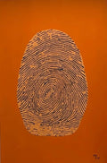 Tableau "Personal fingerprint" empreinte