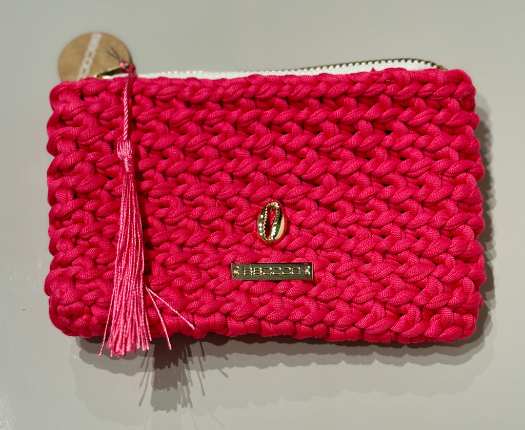 Pochette tressée à la main ROSE-HILLS made in Mauritius - 9 Coloris - YOGA SPIRIT