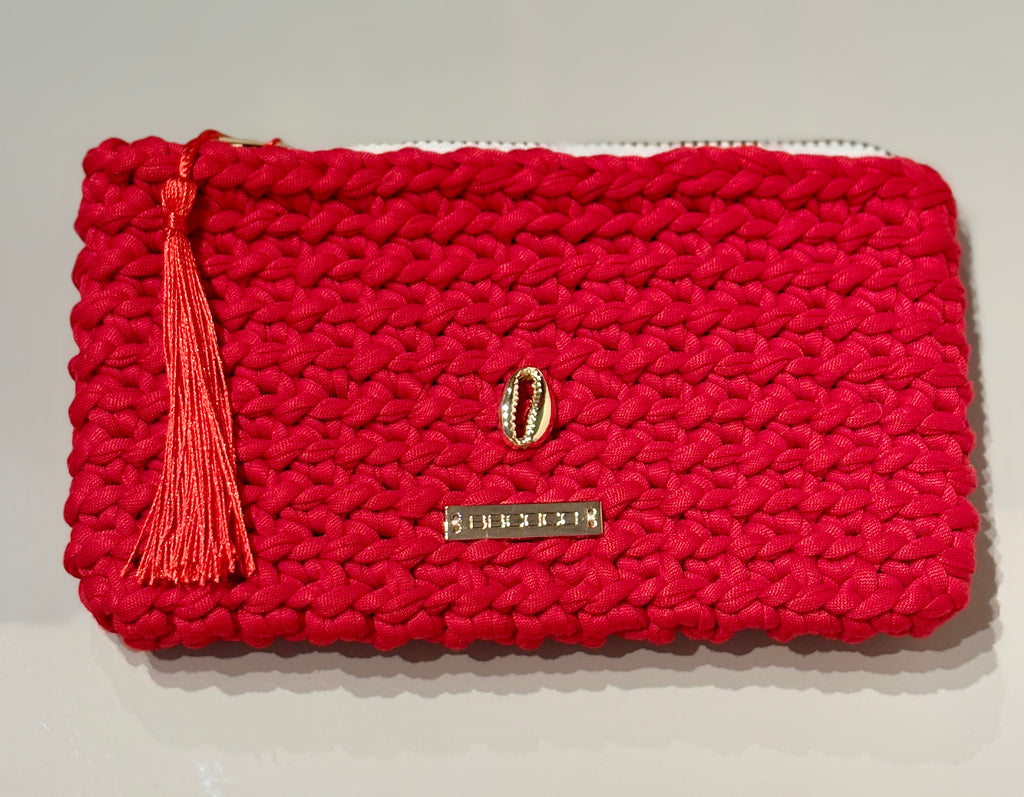 Pochette tressée à la main ROSE-HILLS made in Mauritius - 9 Coloris - YOGA SPIRIT