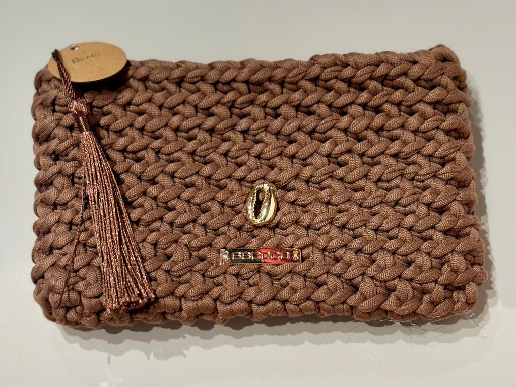 Pochette tressée à la main ROSE-HILLS made in Mauritius - 9 Coloris - YOGA SPIRIT
