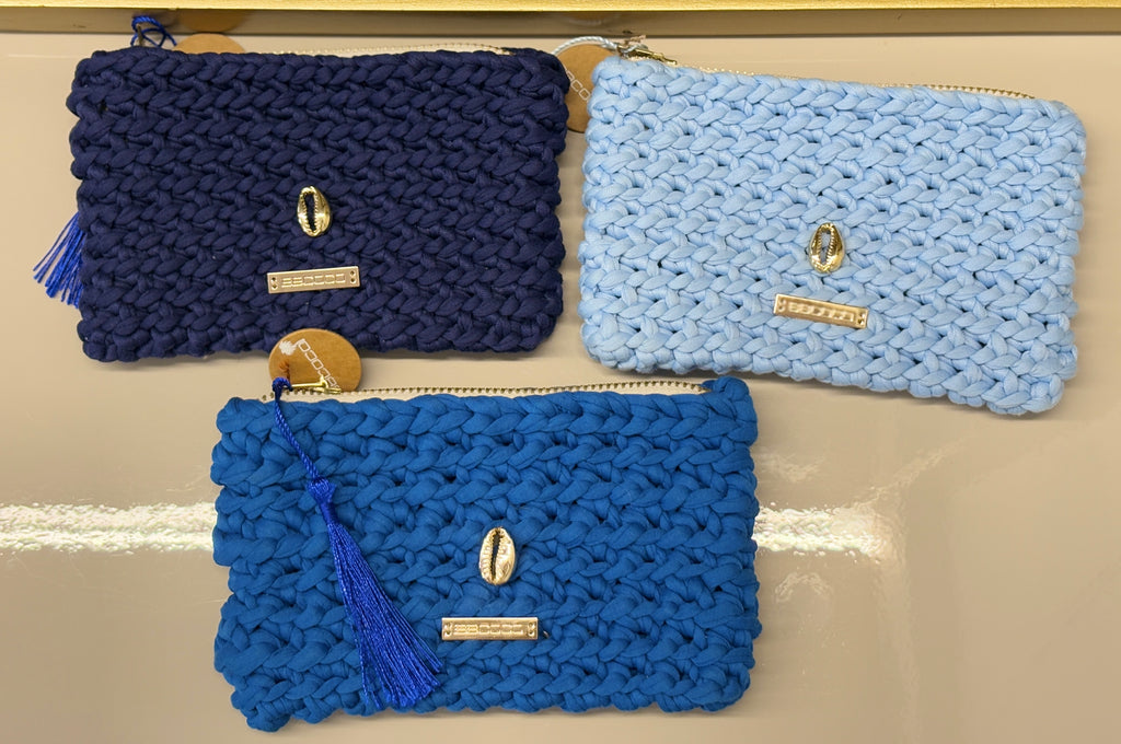 Pochette tressée à la main ROSE-HILLS made in Mauritius - 9 Coloris - YOGA SPIRIT
