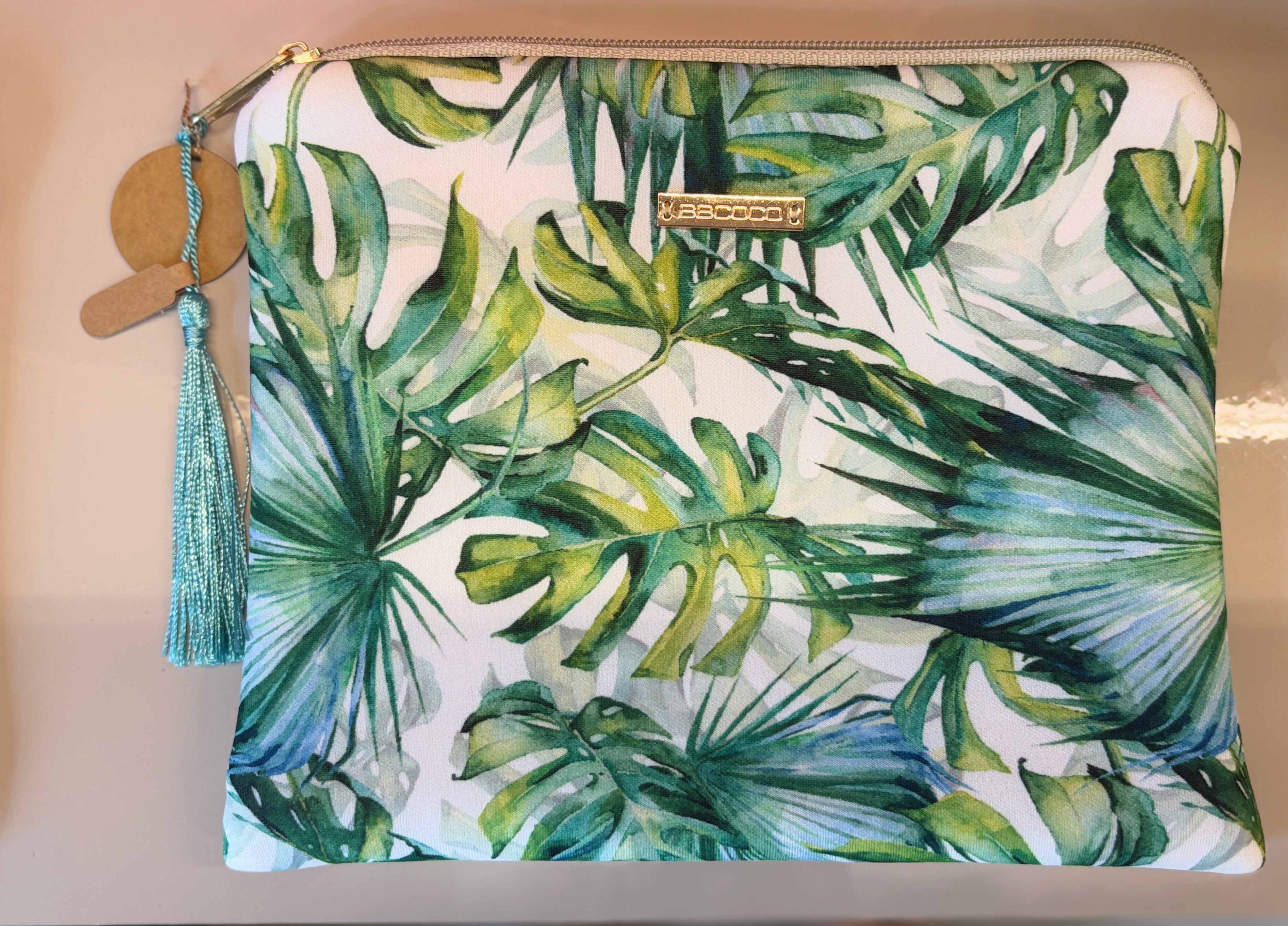 Pochette BEL OMBRE tropical made in Mauritius - YOGA SPIRIT
