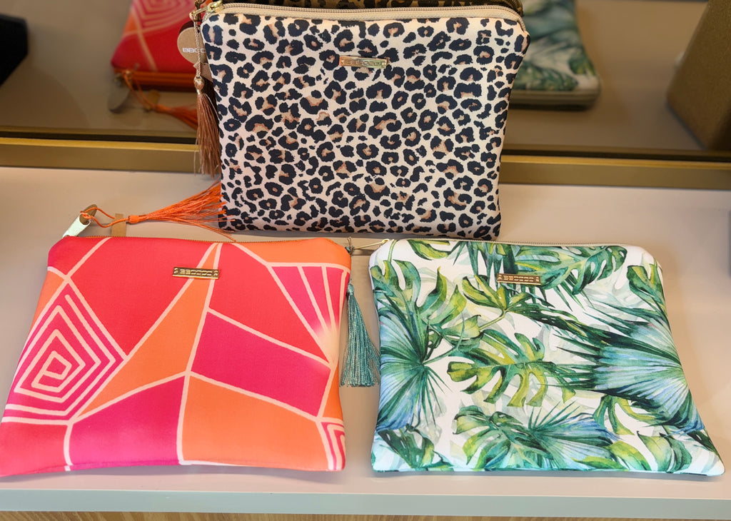 Pochette BEL OMBRE tropical made in Mauritius - YOGA SPIRIT