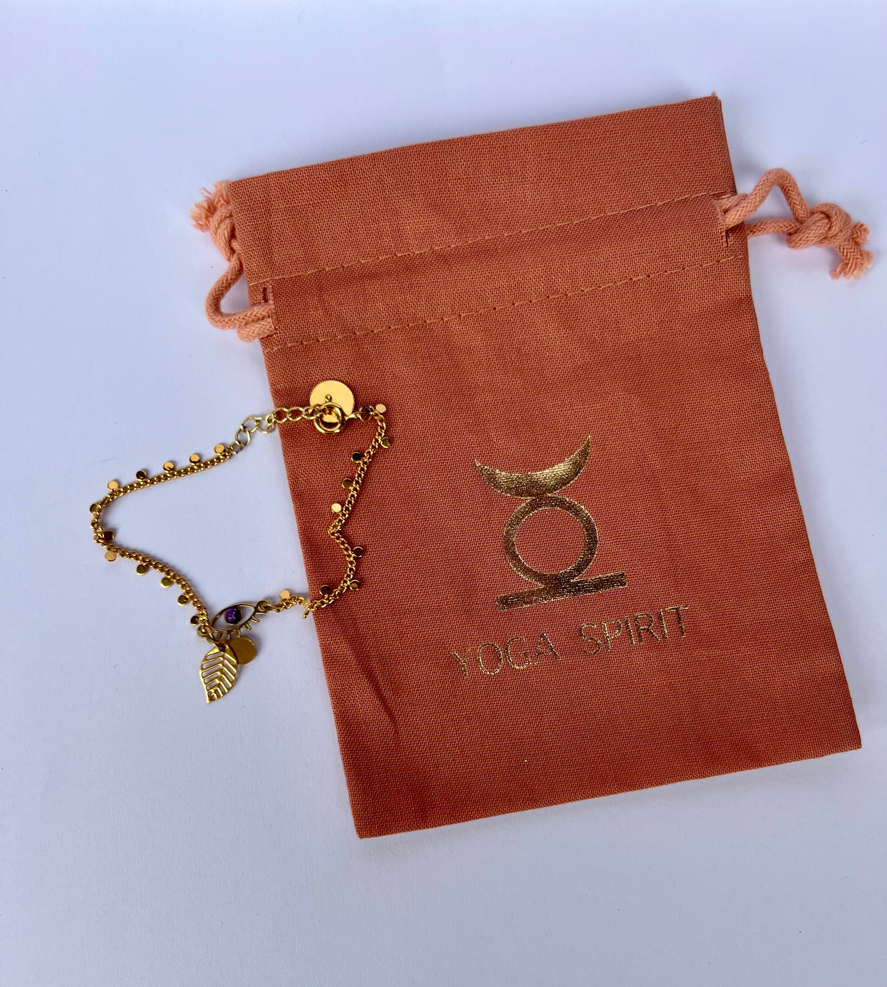 Bracelet OPHIRA plaqué or 24 carats - YOGA SPIRIT