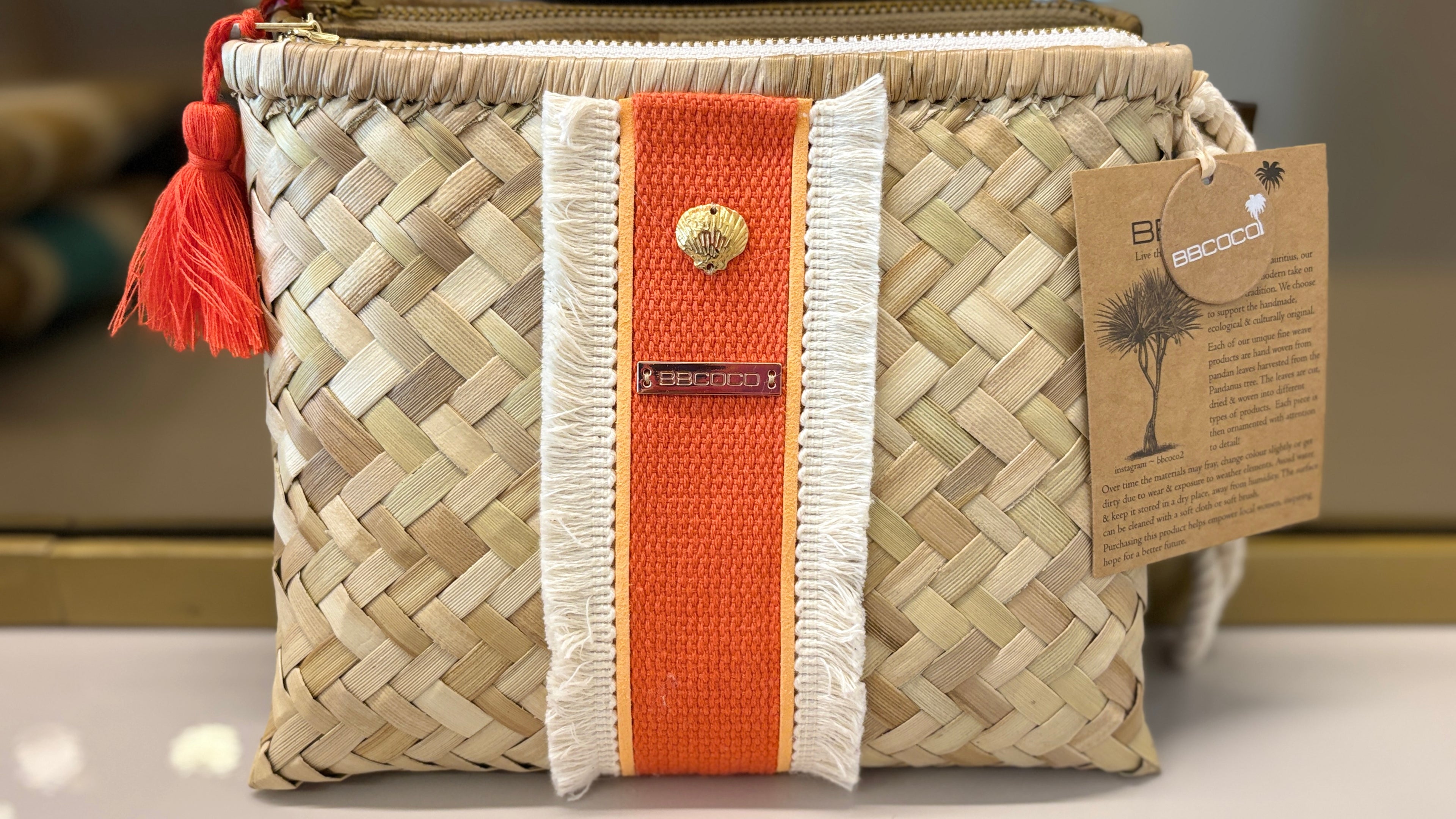 Pochette VAIERA  _ Made in Maurice - YOGA SPIRIT