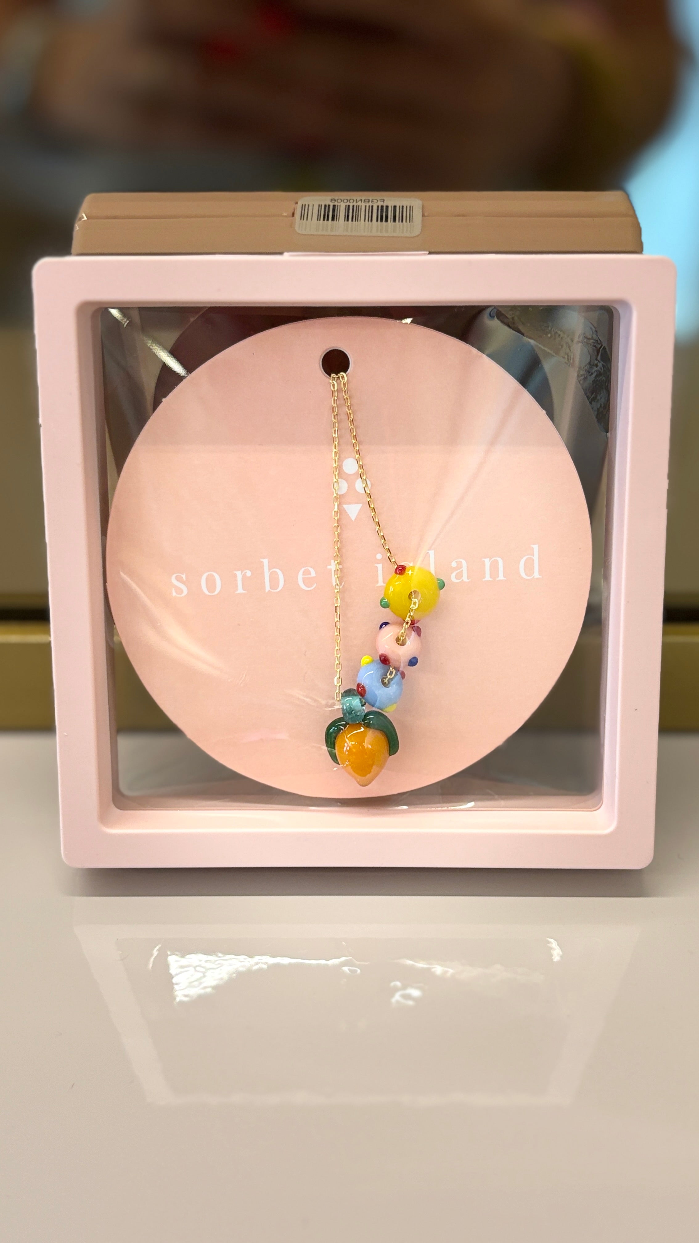 Collier fruits en verre soufflé – délicatesse et éclat - YOGA SPIRIT